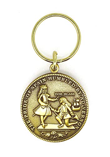 Gemelolandia 1741 Porte-clés réplique pièce Blas de Lezo Vernon Cartagena