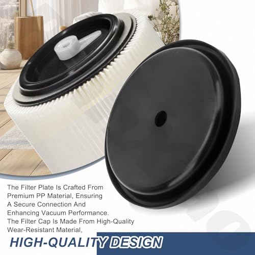 Image of 2 Pack 73316 83872 Vacuum Filter Nut And Plate(Only Nut & Plate) Compatible with Ridgid Craftsman VT2565 Vacuum Cleaner Wet /Dry Accessories VF3000 VF3500 VF4000 VF5000 VF6000 12303