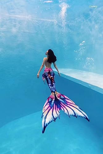 Fabulous Mermaid Dress for Women - Adult Mermaid Costume with No Flipper Beach Swimsuits