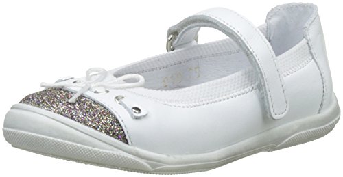 Babybotte Kiriss, Mary janes Fille, Blanc (Blanc/Glitter), 29 EU