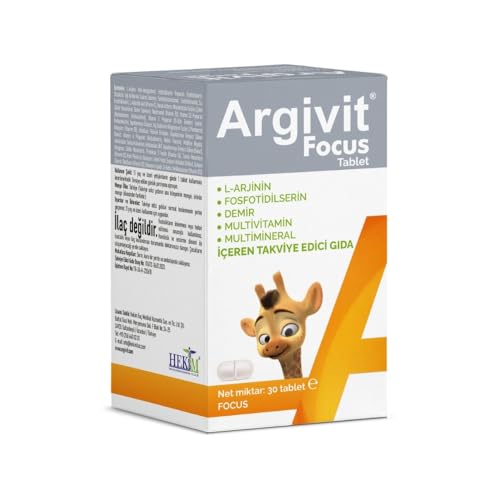 Argivit Focus Food Supplement 30 Tablets