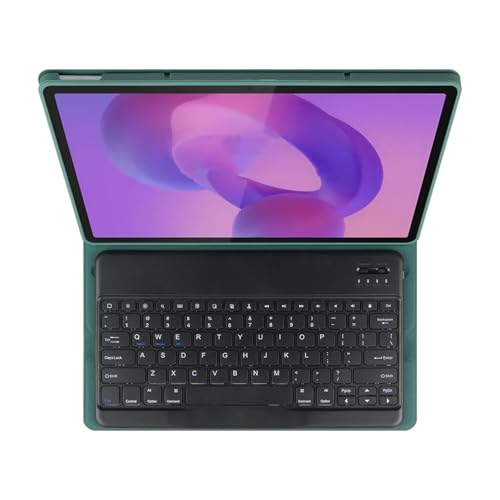 Image of ProElite Keyboard case for Lenovo Idea Tab Pro 12.7 inch 2025, Magnetic Detachable Wireless Bluetooth Keyboard Lenovo Idea Tab Pro 12.7 inch, (Dark Green)