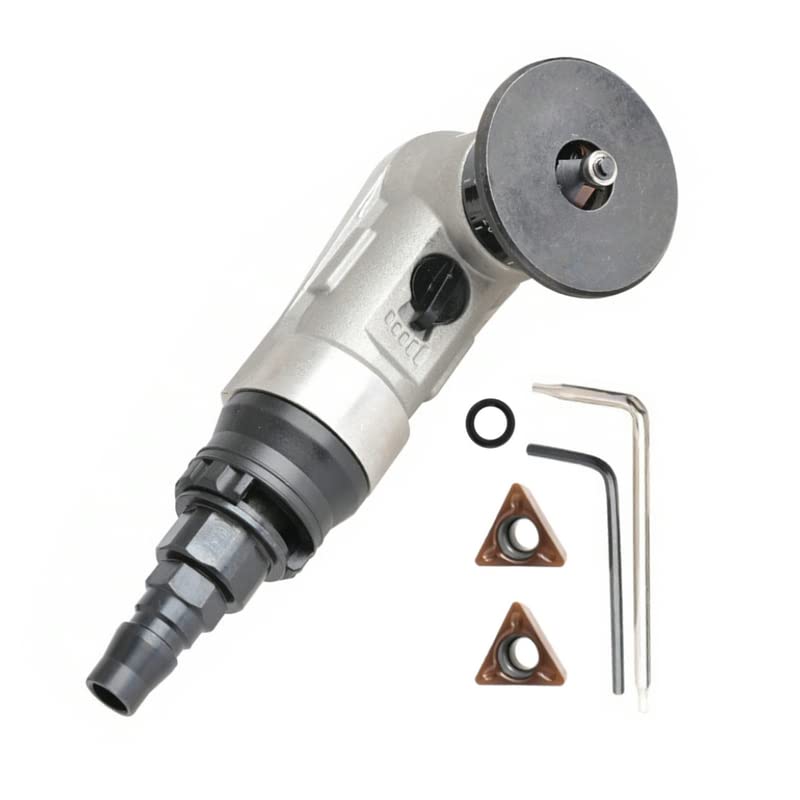 Portable Mini Pneumatic Chamfering Machine 45 Degree Arc Hand-Held Beveling Trimming Machine For Metal Trimming And Deburring