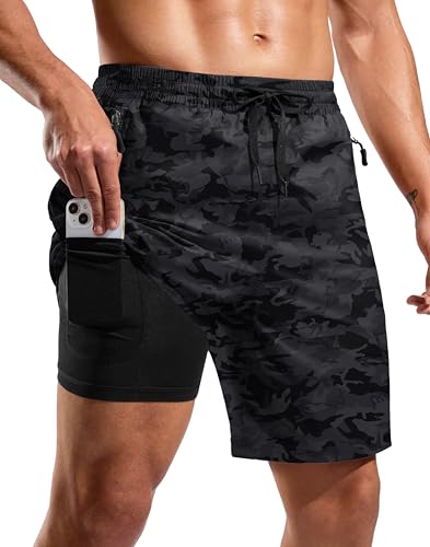 G Gradual Mens Swim Trunks with Compression Liner 7