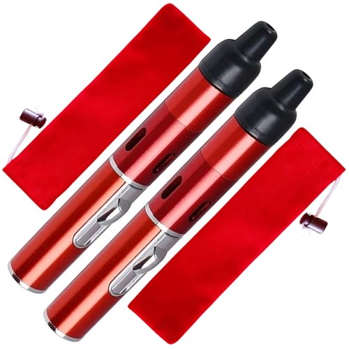 Encendedor antorcha recargable rojo pack de 2 miniatura 1