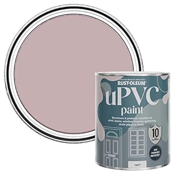 Rust-Oleum Pink uPVC Door and Window Paint in Matt Finish - Little Light 750ml