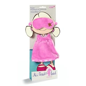 Nici 33236 – poppen nachthemd met slaapmasker voor pop Minilina