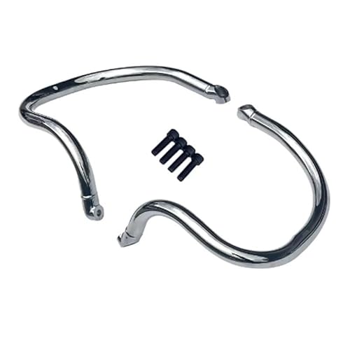 Schutz Autobahn Crash Bar Für Indian Chief Dark Horse Bobber 2022-2024 Chrom Und Schwarz Motorrad Front Motorschutzbügel Highway Crash Bar(Chrome)