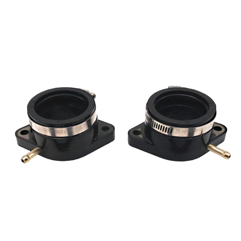 Baceyong Collettore di aspirazione carburatore moto 2A2-13586-00-00 Compatibile con Yamaha XS400 1977-1981 Maxim 1982 XS400-2 1978-1979 XS400R Seca 1982 18-6110