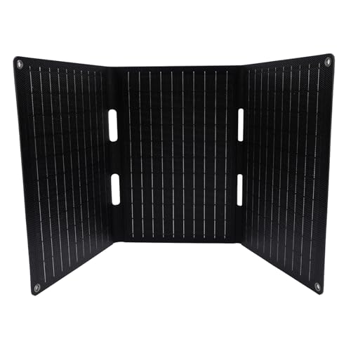 45W Portable Solar Panel, 5V 9V 12V Foldable Solar Panel Power Backup with Type C USB DC Ports, Lightweight Solar Phone Charger for Camping Hiking