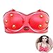 Produktbild DONGBALA Hot Breast Massager Bra, Elektrischer Brustvergrößerer Massage Vibrierend BH-Brustvergrößerung Leise 15 Minuten Automatische Zeitmessung Starke Brust Vergrößern Baggermassage Rot