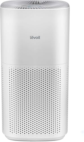 LEVOIT Purificateurs d'air Maison, CADR 697 m³/h, jusqu'à 157 m²,Smart WiFi et moniteur PM2.5,Le filtre HEPA élimine 99.97% des particules, le mode...