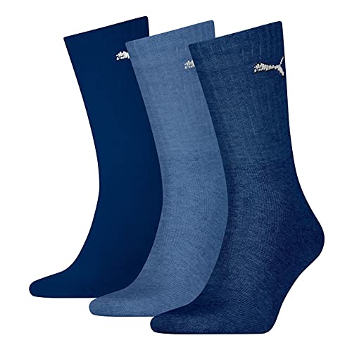Preisvergleich Produktbild Puma Unisex Crew Socken, Marineblau, 47 / 49 (3er Pack)
