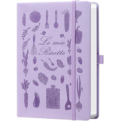 HwxBen Libro di ricette vuoto – Quaderno di cucina da