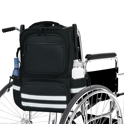 TVDARMO Wheelchair Backpack with Medicine Pocket