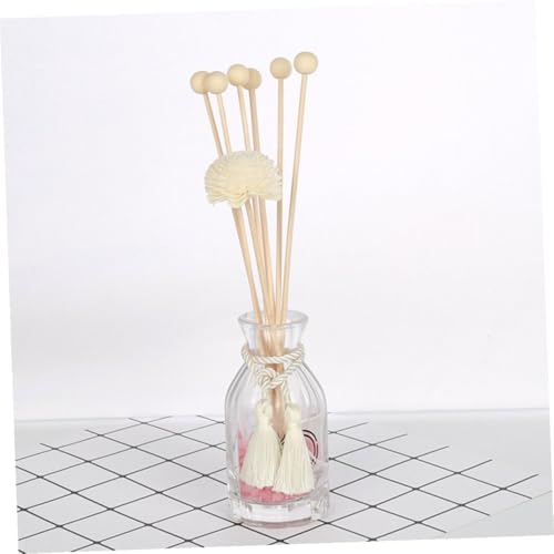 CLISPEED 30個 アロマディフューザースティック リードスティック 長尺設計 香り持続 用 薫香拡散器対応 部屋用スティック