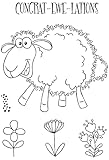 Diseñado por Jane Gill divertido juego de sellos es una gran adición a su colección Fuzzy Friends