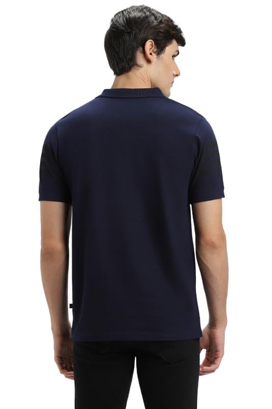 Image of Dennis Lingo Men Cotton Slim Fit Polo Half Sleeve T-Shirt