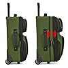 Us Traveler Rio Lightweight Carry On Suitcase 20 Softside Expandable Design Durable Business And Travel Green Single