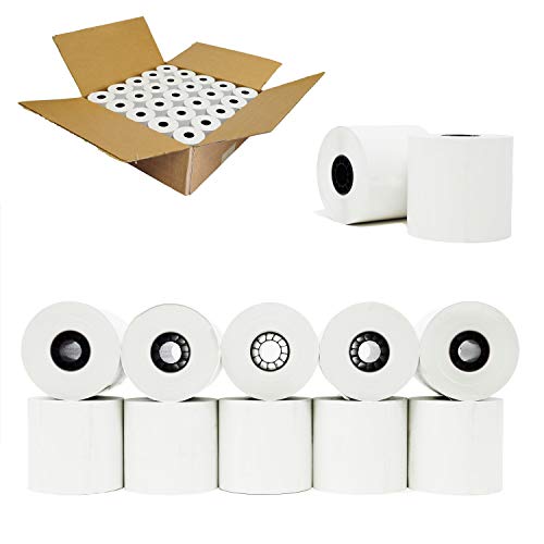 (50) 2 1/4" X 165' Thermal Paper For Sharp Xea507 Xea407 Xea207 Era247 347 Sharp Xe-A207, Xe-A407 And Xe-A507 Cash Register Paper Rolls, Thermal, 2 1/4" (58Mm) X 165 Ft. Case Of 50 Rolls #TOP1