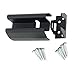 Security Hasp, 4In. H, Black