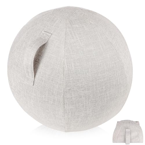 Funda de algodón para pelota de yoga resistente y suave de calidad premium