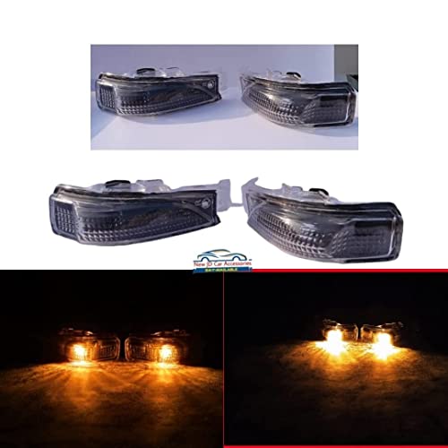 Image of Car Accessories, Side Mirror For Etios /Etios Liva (2013-2020) Etios Cross & Toyota Yaris Turn Signal Indicator Lights With Scotch Lock-(2022) (L-H Rearview Mirror-2)