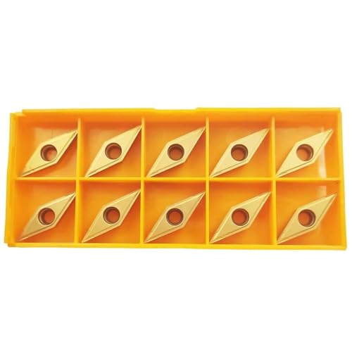 1 x 16 mm SVJCR1616H16 Indexierbarer Hartmetalldrehwerkzeugeinsatz-Halter mit 11 Stück VCMT331/ VCMT160404 Indexierbare Hartmetalldreh-Einsatz-Schneideklinge.