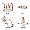 Signare Tapisserie Kleine Tasche Damen, Handtasche Damen Klein, Reisepass Tasche, Mini Handtasche (Freche Katze) #1