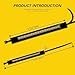 goodfitment - 2PC Flexible White & Amber Motorcycle LED Fork Turn Signal Blinkers DRL Daytime Running Light Waterproof Adjustable Stips Bars kit Universal Fit Motorbike