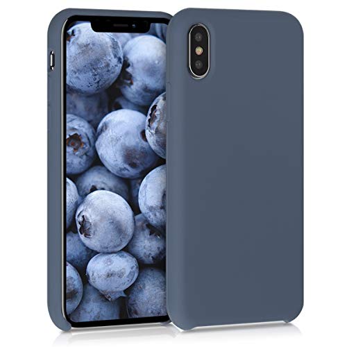 kwmobile Carcasa Compatible con Apple iPhone X Funda - Case TPU y Silicona antigolpes - Apto Carga...
