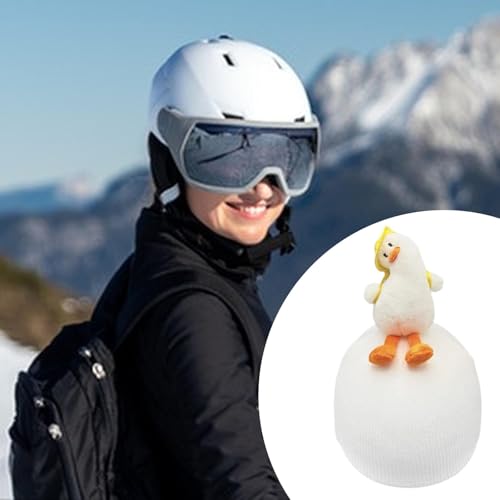 Funda para casco de esquí decorativa y cálida para tus vacaciones de invierno en la nieve 4