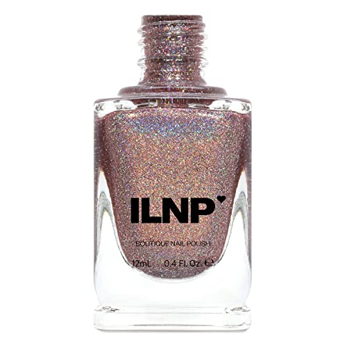 Image of ILNP Close Knit - Rosy Mauve Ultra Holographic Nail Polish
