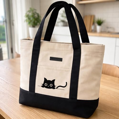Image of The Purple Tree Cotton Tote Bags for Women (pack of 1) Women Tote Bag, Eco Friendly Tote Bag, Reusable Tote Bag, Shopping Bag, College Bag