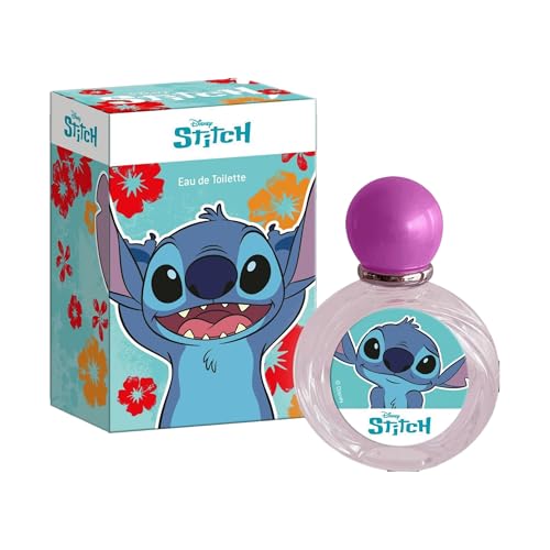 Disney Stitch Eau de Toilette Natürliches Parfüm - Langanhaltendes EDT Parfüm für Kinder und Erwachsene - Verspielter und Lebendiger Duft - Bestes Geschenk für Kinder, 50ml