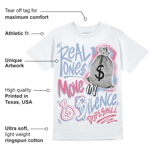 Image of DopeSkill Graphic Tee Streetwear Hip Hop Hypebeast Unisex T-Shirt Sneaker Colour Matching Shirts Inspired Motivation Quotes