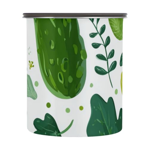 Contenedor hermético para café OTVEE acero inox 500ml miniatura 2