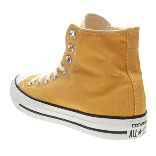 Image of Converse Unisex Slippers Hi-Top Trainers, Orange (Solar Orange /White /Black), us 8.5