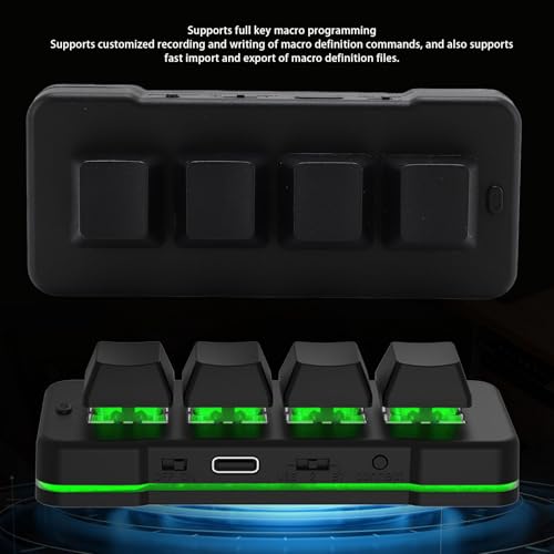 Teclado Gamer Wisoquwvds4hibrf 2.4G USB miniatura 2