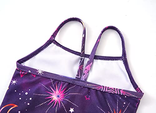 Image of Girls Swimsuits One-Piece Bathing Suits Multicolor Kids Sport Summer Beach Swimwear for 2-10 Years Old