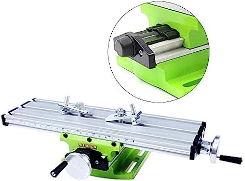 Mesa transversal multifunções Micro-fresadora Furadeira de bancada deslizante Ferramenta etau Furade