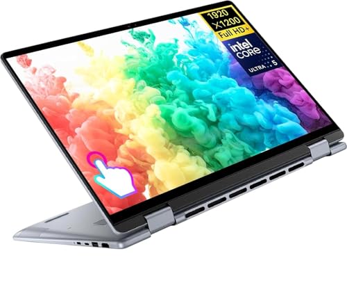 Dell inspiron 16 2 in 1 Business Laptop 16 FHD+ Touch Screen Intel Ultra 5 125U 16 FHD+ Touchscreen 16 GB LPDDR5X RAM 4 TB SSD Intel Graphics Backlit Keyboard Windows 11 Pro