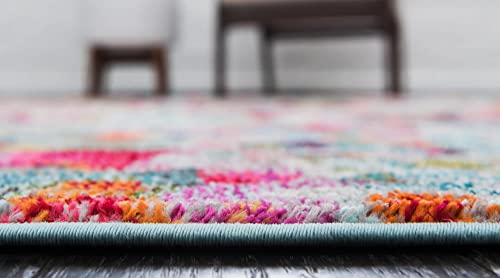 Tapete decorativo rectangular Unique Loom 4'1 x 6'1 miniatura 3