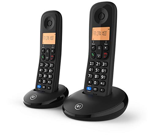 BT Everyday Cordless Landline House Phone, Home Phone, Basic Call Blocker, Do Not Disturb button, Twin Handset Pack - Image 4