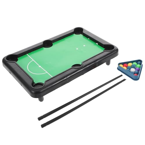 MILISTEN 1 Juego De Mini Mesa De Billar para Mesas De Billar Mesa De Billar Portátil Bolas De Billar para Interior Mini Juego De Billar De Plástico