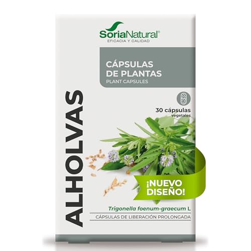 Soria Natural Alholvas Cápsulas - Favorece la Recuperación del Apetito - Ayuda a Mantener la Glucosa Normal en Sangre - Caja con 30 Cápsulas de 690 mg