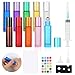 Omsscun 10 Stück Ätherische Öle Roller Flaschen, Roll on Flasche Leer 10ml, Multicolor Glasflaschen Edelstahl Roller Bällen 10ml für Parfüm Massage Ätherisches Öl The Mass günstig Kaufen-Omsscun 10 Stück Ätherische Öle Roller Flaschen, Roll on Flasche Leer 10ml, Multicolor Glasflaschen Edelstahl Roller Bällen 10ml für Parfüm Massage Ätherisches Öl