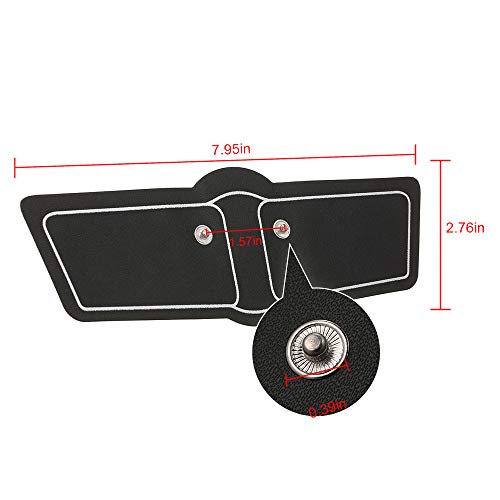 Thigh Trainer, Andoer 2 PCS Estimulador de coxa de braço EMS Muslce Arm coxa adesivo formador adesiv