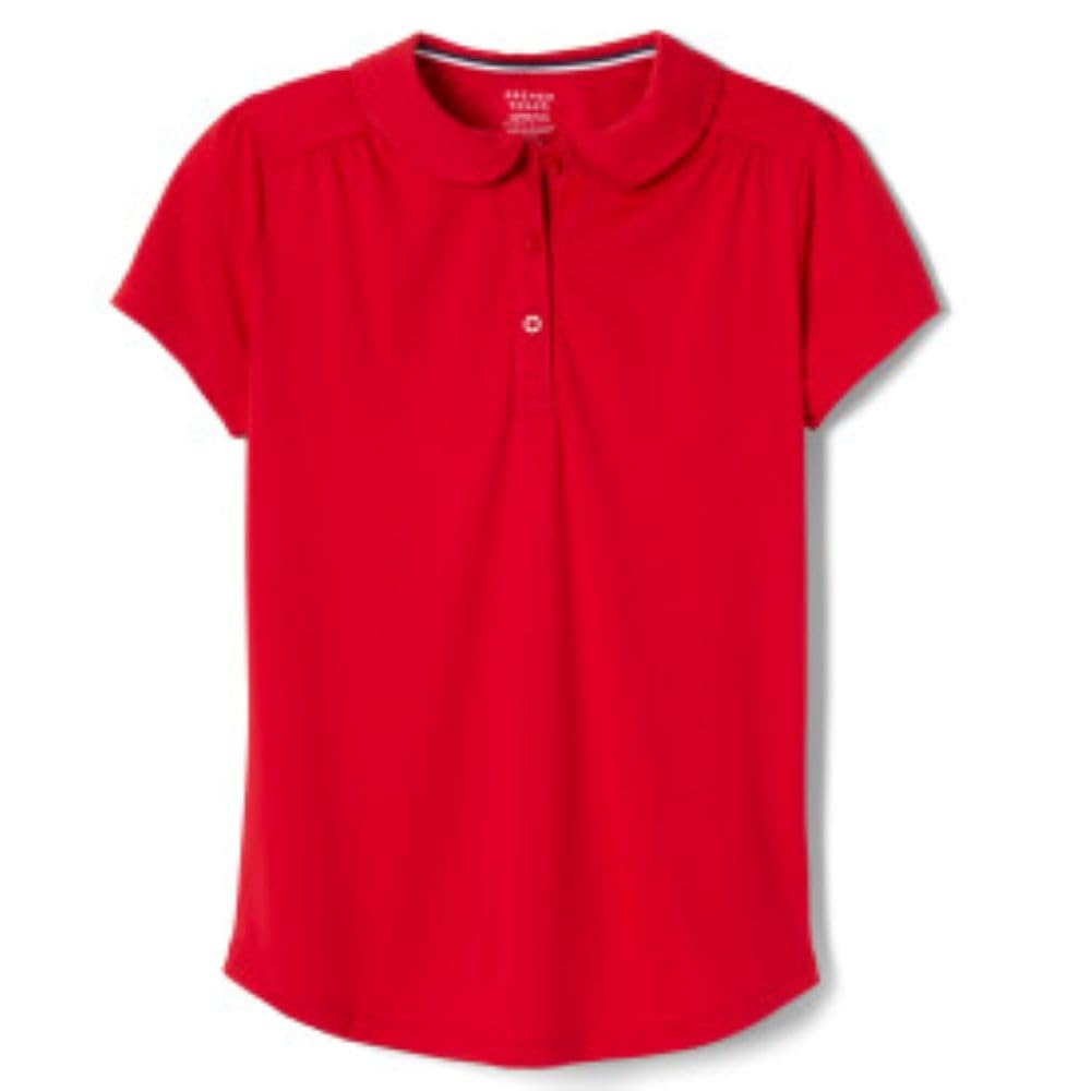 French Toast Girls' Short Sleeve Moisture Wicking Sport Polo