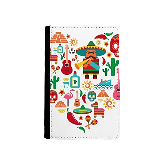 Étui pour passeport mexicain et flamant rose idéal pour vos vacances au soleil